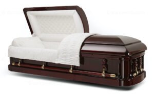 Constantine funeral casket