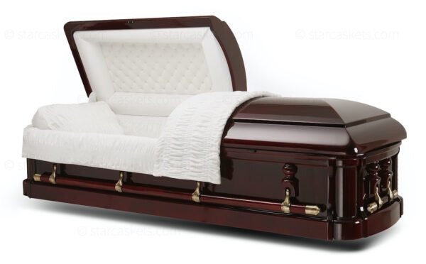 Constantine funeral casket