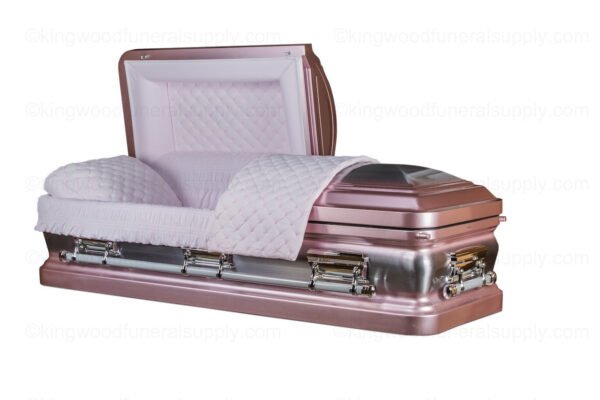 Nox Rosa metal funeral casket3250